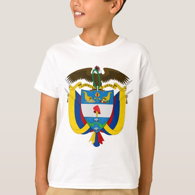 Camiseta colombia emblem (Frente)