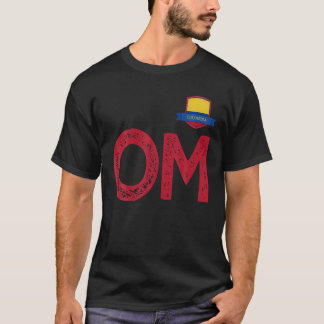 Camiseta Colômbia - Letra H e M Colombiana T Shi
