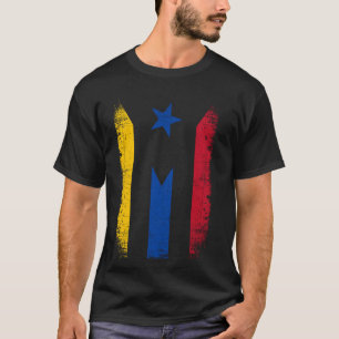 Camiseta Colômbia Porto Rico Sinalizador Retroboricua Colom
