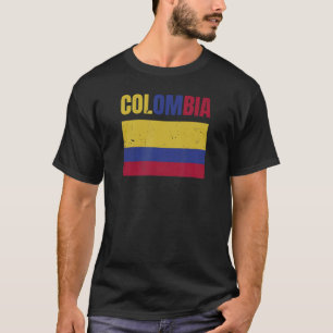 Camiseta Colômbia - Sinalizador Colombiano República da Col