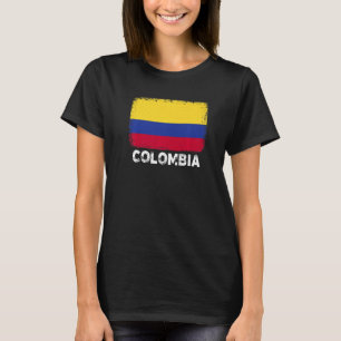 Camiseta Colômbia: Sinalizador de apoio a Pessoas colombian