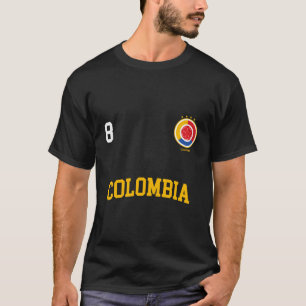 Camiseta Colômbia Soccer Hoodie No 8 Camiset Colombiano