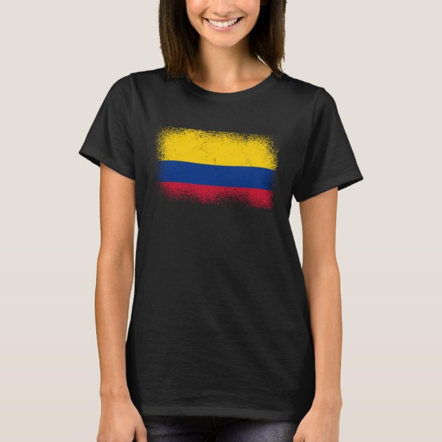 Camiseta Colombian Flag Colombia (Frente)