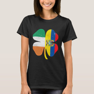 Camiseta Colombiana Irlandesa Shamrock Colômbia