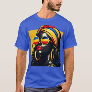 Camiseta Colombianas Souvenirs Bandeira Raja na Colômbia