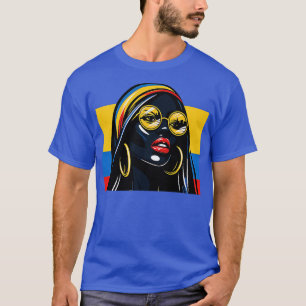 Camiseta Colombianos adoram bandeira wi colombiana