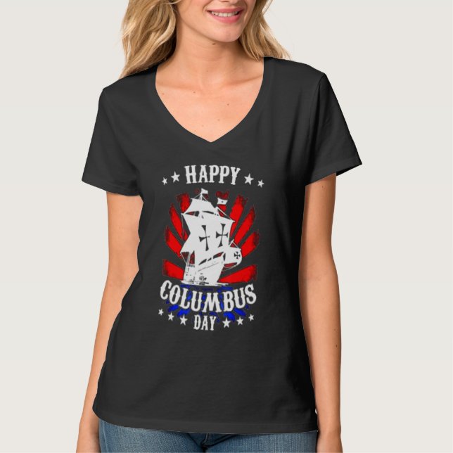 Camiseta Colombo Day Cristofo Colombo (Frente)