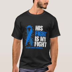 Camiseta Colon Cancer Sua Luta É Meu Cancer De Colons De Lu
