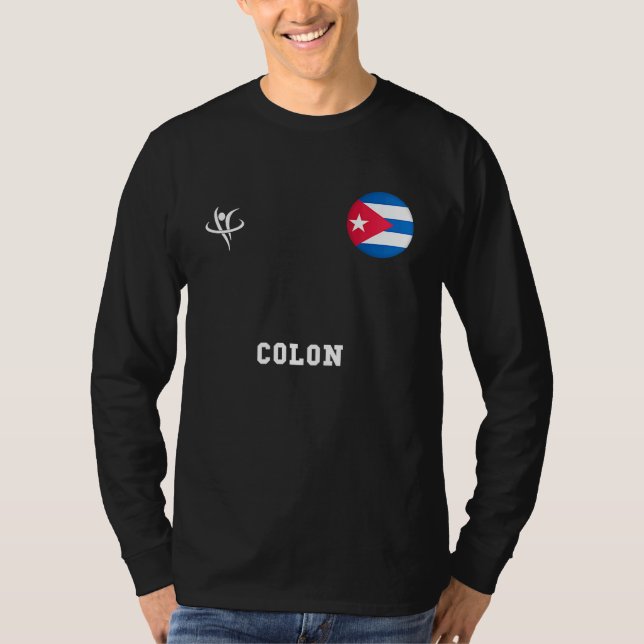 Camiseta COLON Cuba Vintage Sports (Frente)