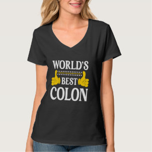 Camiseta Colon Surname Funny Team Family World's