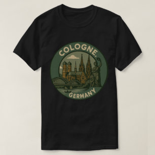 Camiseta Colônia Arte da Cidade da Alemanha