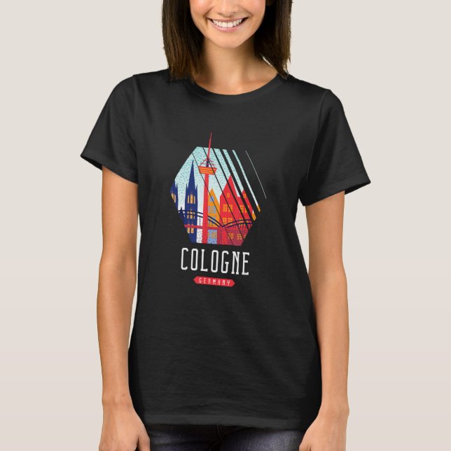 Camiseta Colônia na Alemanha (Frente)