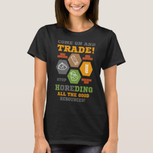Camiseta Colonista ou dispositivo para jogos de Conselho e