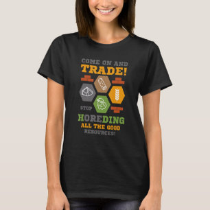 Camiseta Colono ou Dado para Jogos de Tabuleiro e Papel e C