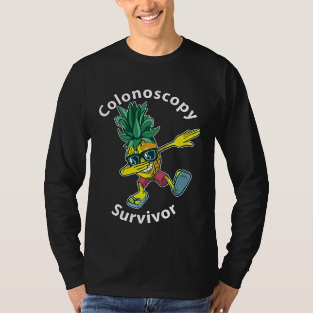 Camiseta Colonos Survivor   Dabbing Pineapple Patient (Frente)