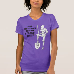 Camiseta "Coloque a Armadura Completa"