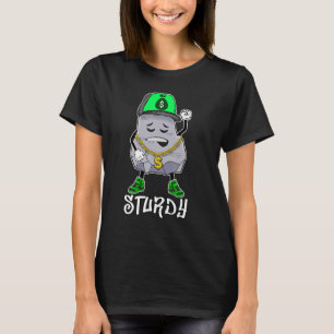 Camiseta Coloque a pista de Rap da Rua Hip Hop Emote Sturdy