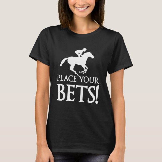 Camiseta Coloque a sua aposta no Derby Day 2022 Kentucky Ho (Frente)