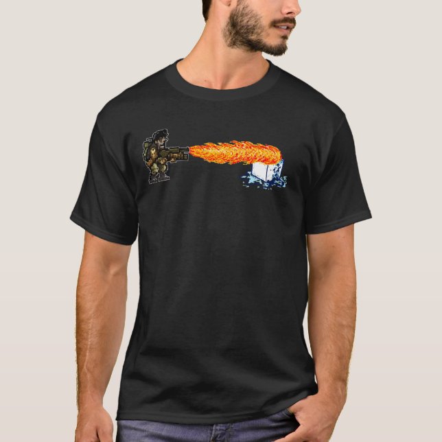 Camiseta Coloque fogo nisso (Frente)