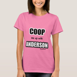 Camiseta Coloque-me junto com o Anderson
