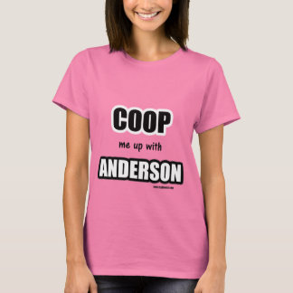 Camiseta Coloque-me junto com o Anderson