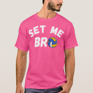 Camiseta Coloque-me no voleibol dos meninos