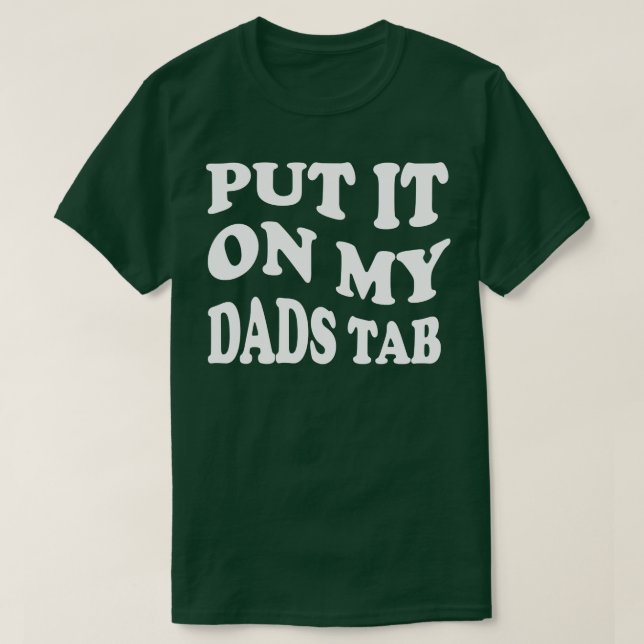 Camiseta coloque na guia meus pais (Frente do Design)