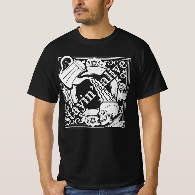 Camiseta Coloque o café dentro! (Frente)