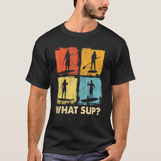 Camiseta Coloque O Conselho Paddle Para Cima Com O Sup 5 (Frente)