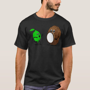 Camiseta Coloque O Limão No Limão De Coco Engraçado Gra