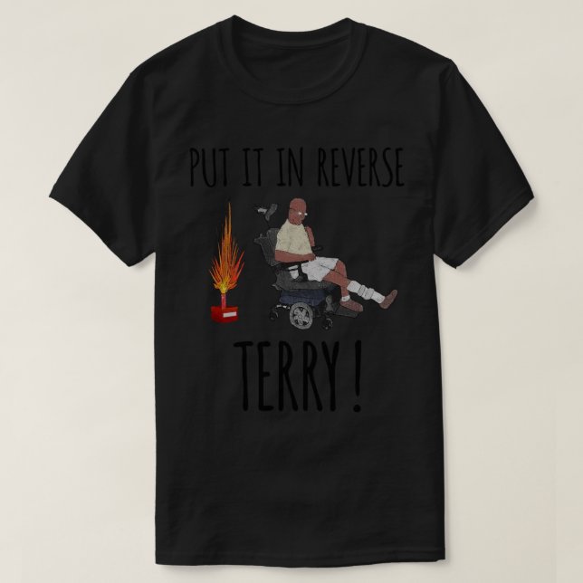 Camiseta coloque-o no terry inverso (Frente do Design)