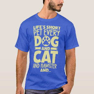 Camiseta Coloque todos os animais sob controle