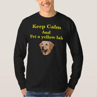 Camiseta Coloque Um Laboratório Amarelo 2