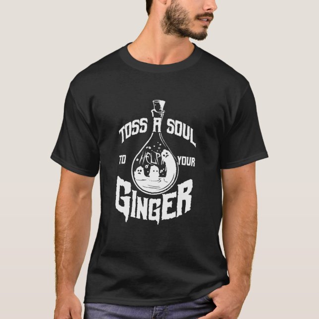 Camiseta Coloque Uma Alma No Seu Gamer Escocês De Cabeça Ve (Frente)