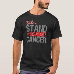Camiseta Coloque uma posição contra o Cancer v2
