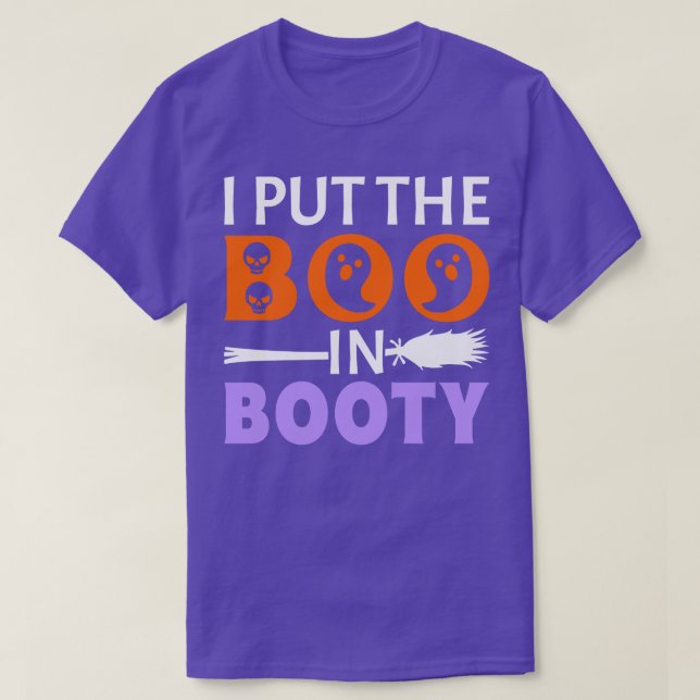 Camiseta Coloquei o Boo no Bumbum (Frente do Design)