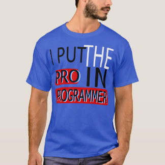 Camiseta Coloquei O Pro No Programador