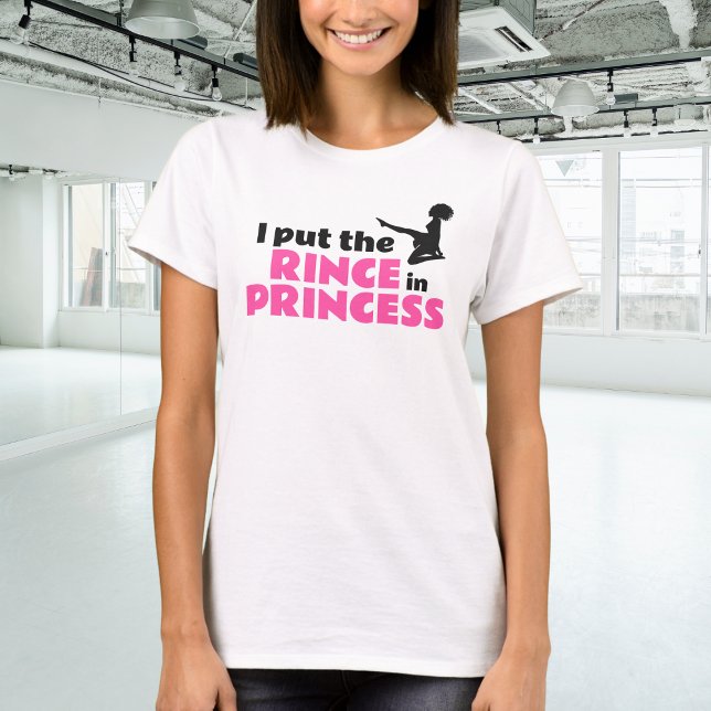 Camiseta Coloquei Rince na Princesa Dança Irlandesa (Criador carregado)
