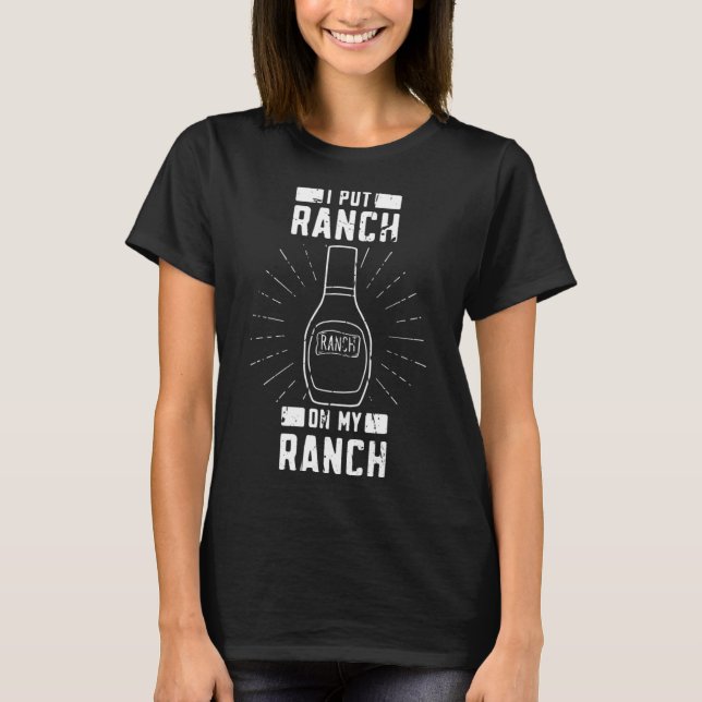 Camiseta Coloquei um rancho no meu rancho Chocado Barbecue  (Frente)