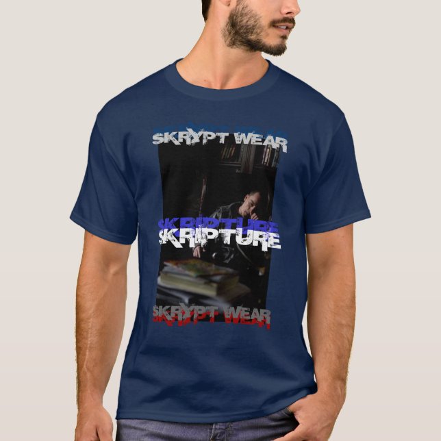 Camiseta color.59, DESGASTE de SKRYPT, DESGASTE de SKRYPT, (Frente)