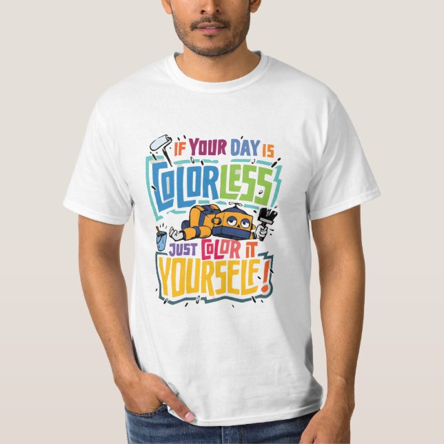 Camiseta Color It Yourself (Frente)