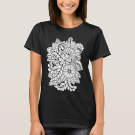 Camiseta Color Me Floral Group Dodle
