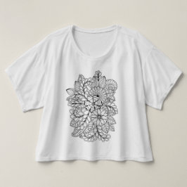 Camiseta Color Me Floral Group Dodle