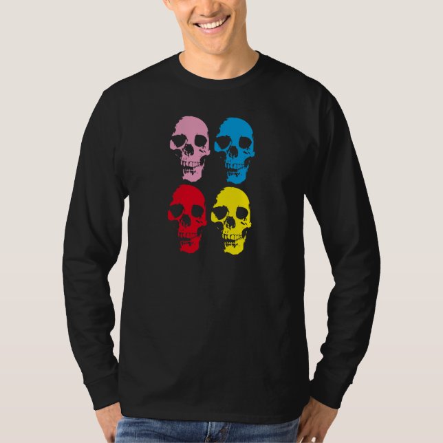 CAMISETA COLOR SKULLS (Frente)