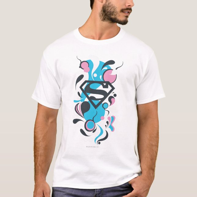 Camiseta Color Splash Blue (Frente)