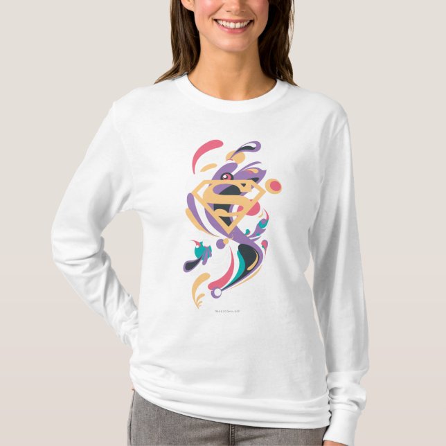Camiseta Color Splash Orange (Frente)