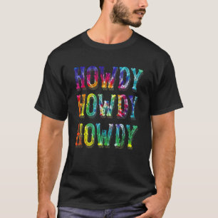 Camiseta Color Tie Dye Howdy Rodeo Oeste do Sul