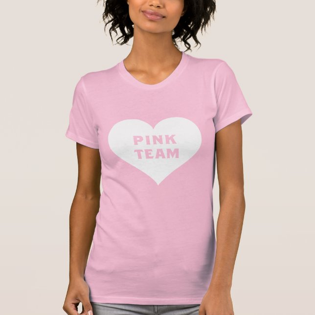 Camiseta Color War Pink Team Shirt (Frente)