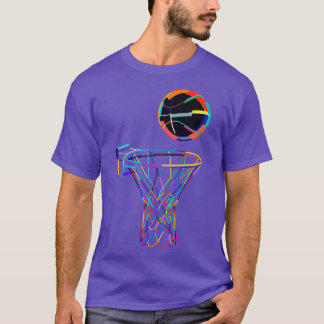 Camiseta Coloração de Basquete