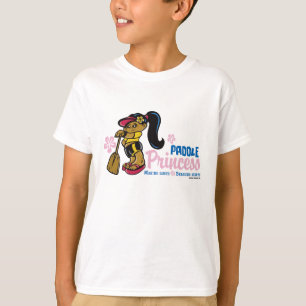 Camiseta Coloração de Cheio da Princesa Paddle